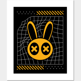 gamer rabbit Posters and Art